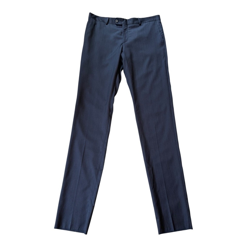 Nordstrom Men's 42R 36 Wool Dress Pants Trousers Career Interview Unhemmed NWOT